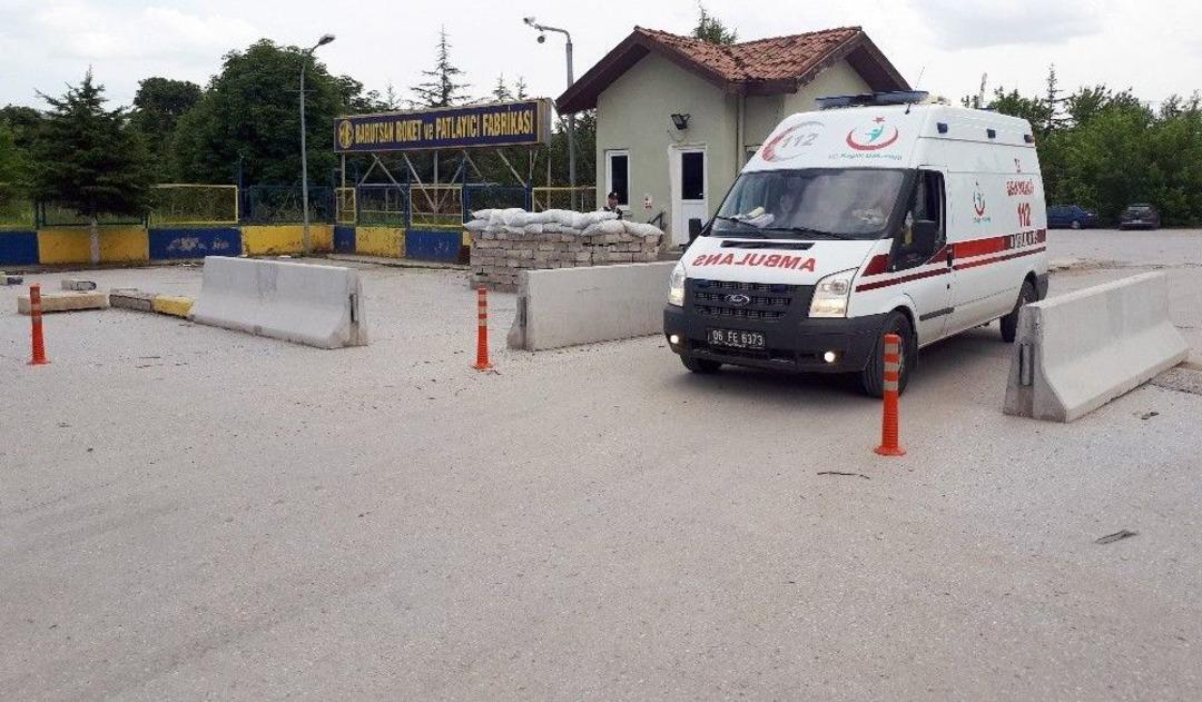 Ankara&rsquo;nın Elmadağ İl&ccedil;esindeki Barutsan Fabrikasında Patlama: 1 &Ouml;l&uuml;, 4 Yaralı