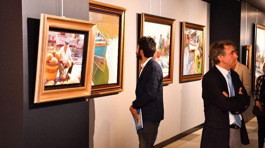 &ldquo;i&ccedil;inden Deniz Ge&ccedil;sin&rdquo; Sergisine Yoğun İlgi