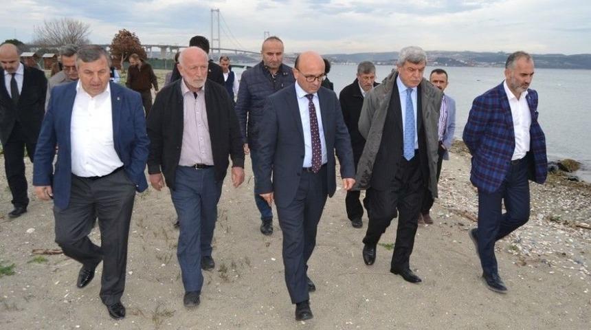 Karaosmanoğlu, Hersek Sahilini Gezdi