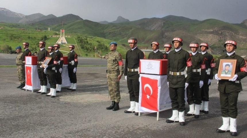 Şehit Korucular İ&ccedil;in Uğurlama T&ouml;reni