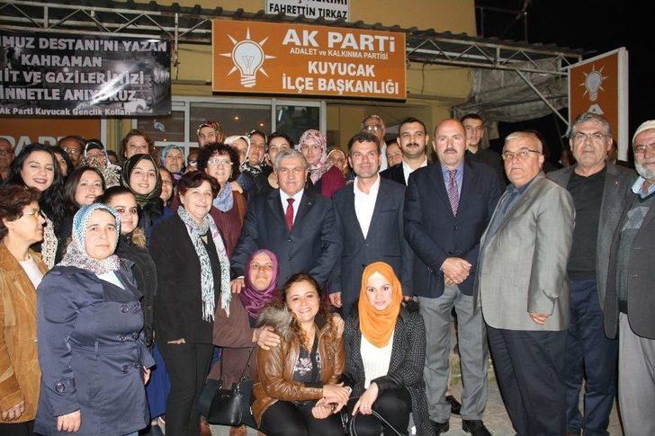 Ertürk, Kuyucak İlçe Teşkilatını Ziyaret Etti G2