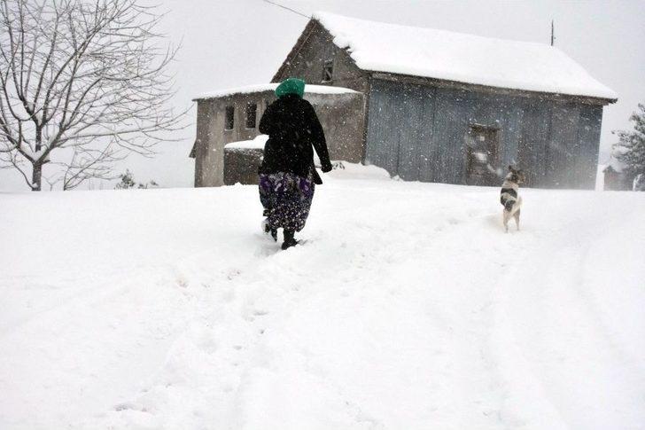 Dikmen Yaylası’nda Kar Kalınlığı 35 Santimetreye Ulaştı G4