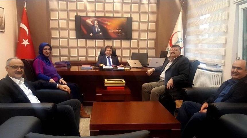 Kayseri Tabip Odası&rsquo;ndan Sağlık M&uuml;d&uuml;r&uuml;ne Hayırlı Olsun Ziyareti