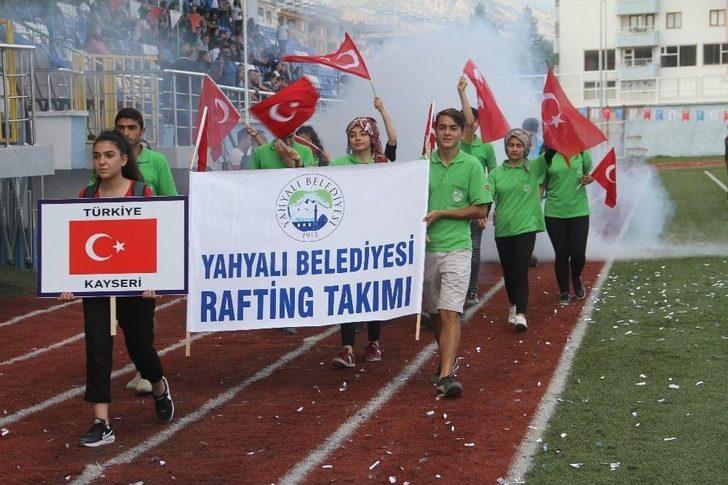 Tunceli’de Rafting Şampiyonası Açılış Seremonisi G3