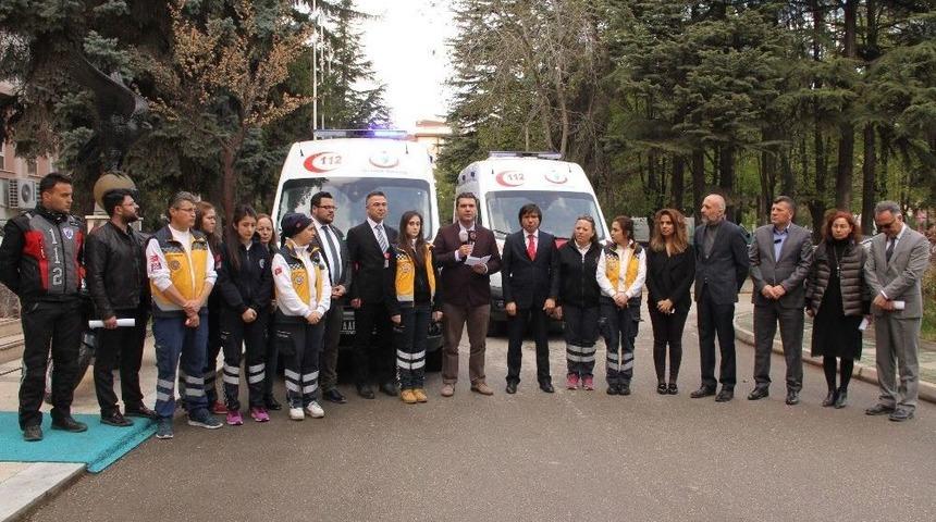 Eskişehir&rsquo;e 2 Yeni Ambulans