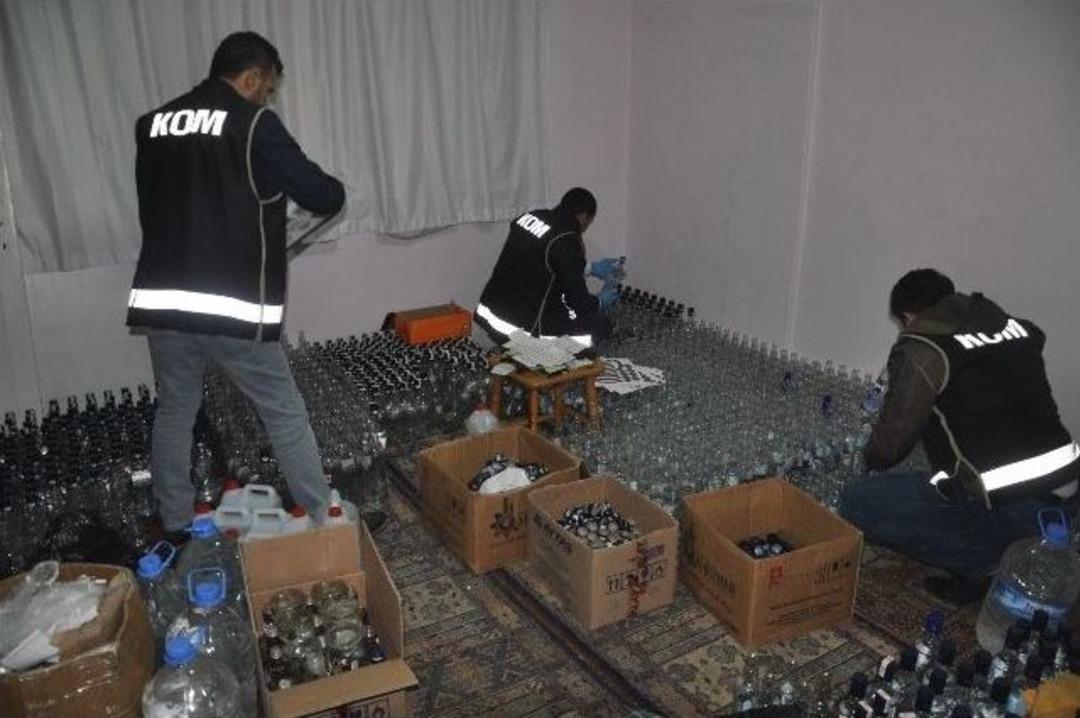 Denizli&rsquo;de Yılbaşı &Ouml;ncesi Sahte İ&ccedil;ki Operasyonu