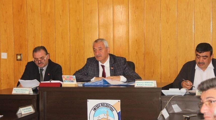 İncesu Belediye Nisan Ayı Meclis Toplantısı Yapıldı