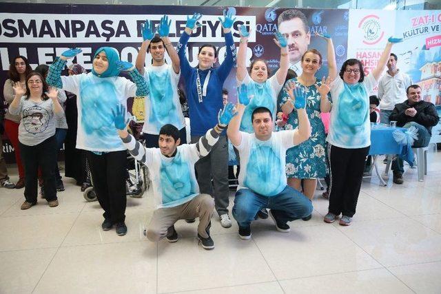 Gaziosmanpaşa Otizm Farkındalık G&uuml;n&uuml;&rsquo;nde "mavi"ye B&uuml;r&uuml;nd&uuml; 3