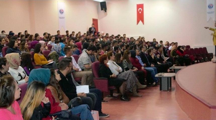 Ga&uuml;n Oğuzeli Myo&rsquo;da Lojistik Ve Pazarlama Konferansı