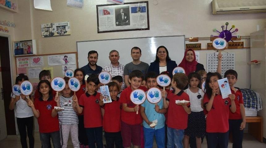 Kahta&rsquo;da &Ouml;ğrencilere Hijyen Eğitimi