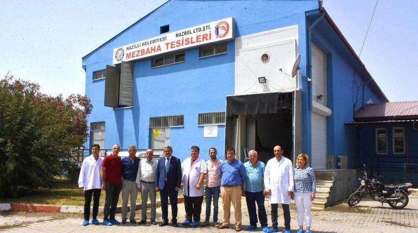Nazilli Belediyesi Mezbaha Tesisleri Ruhsatına Kavuştu