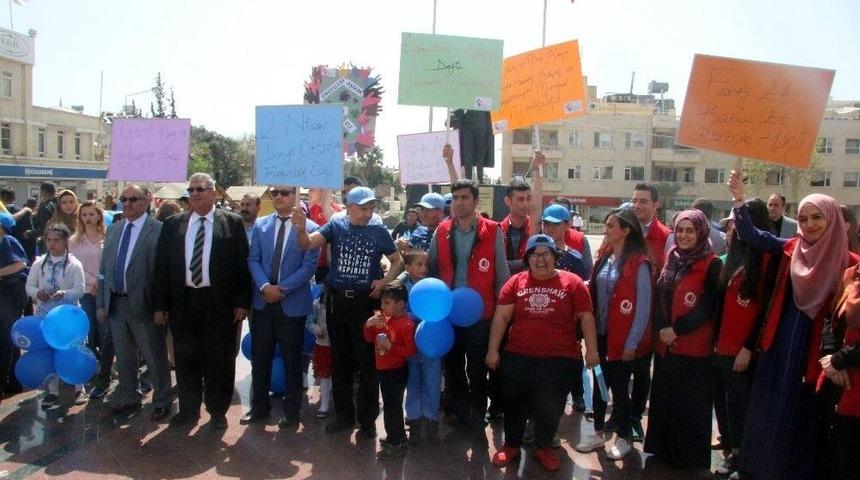 Kilis&rsquo;te 2 Nisan D&uuml;nya Otizm Farkındalık G&uuml;n&uuml; Kutlaması