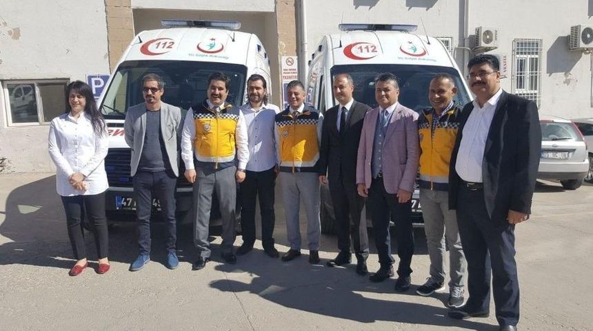 Ambulanslar T&ouml;renle Hizmete Başladı