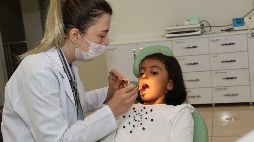 B&uuml;y&uuml;kşehir 18 Bin 396 &Ccedil;ocuğun Dişini Tedavi Etti