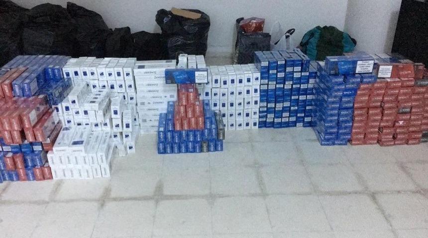 Samsun&rsquo;da 5 Bin 200 Paket Ka&ccedil;ak Sigara Ele Ge&ccedil;irildi