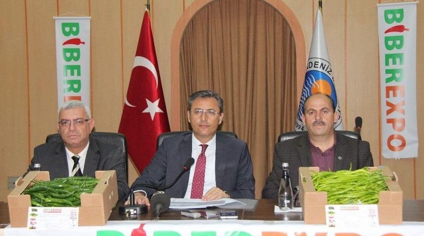 Mersin&rsquo;de &rsquo;biber &Ccedil;eşitleri Tanıtım G&uuml;nleri Fuarı&rsquo; D&uuml;zenleniyor