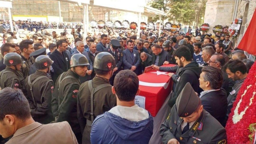 Konya Şehidini Dualarla Son Yolculuğuna Uğurladı