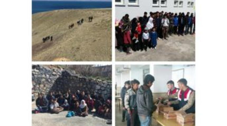 Jandarma Son Bir Hafta İ&ccedil;erisinde 206 Ka&ccedil;ak G&ouml;&ccedil;men Yakaladı