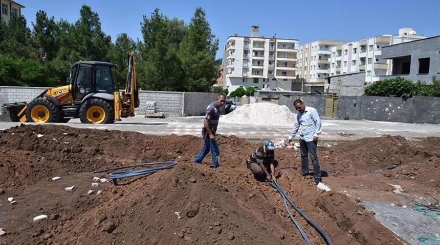 Zeytin Dalı Parkı&rsquo;nda Hummalı &Ccedil;alışma