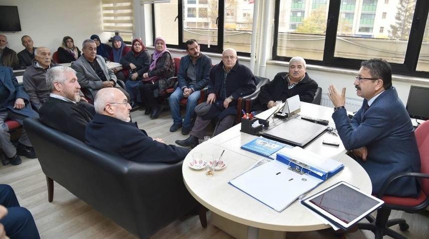 Başkan Tiryaki, Altınpark Mahallesi Sakinleriyle Görüştü