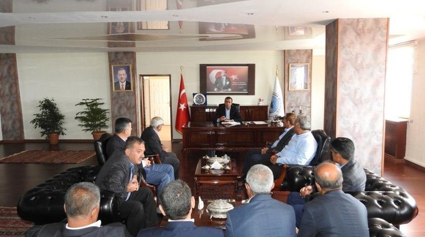 Başkan Bedirhanoğlu, Muhtarlarla Bir Araya Geldi