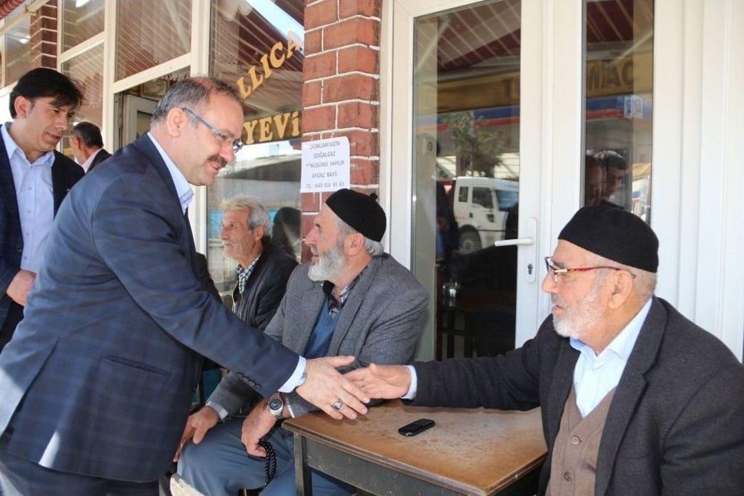 Milletvekili Delig&ouml;z Oltu Esnafıyla Buluştu