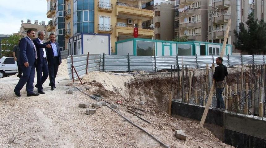 Haliliye&rsquo;deki Gen&ccedil;lik Merkezinin İnşaatı Hızla Y&uuml;kseliyor