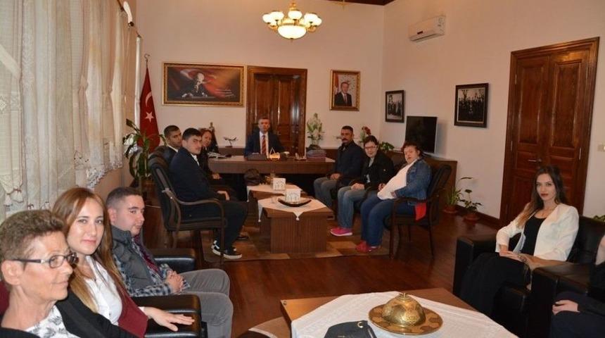 Kaymakam Sırmalı&rsquo;ya &Ouml;zel Ziyaret