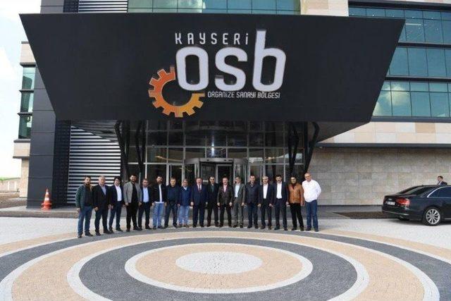 Kayseri Osb’de Sanayici Buluşmaları Devam Ediyor