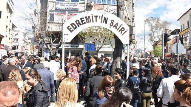 Sabahattin Ali Edremit’te Anıldı