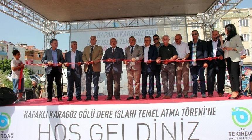 Karag&ouml;z G&ouml;l&uuml; Deresi Islah Ediliyor