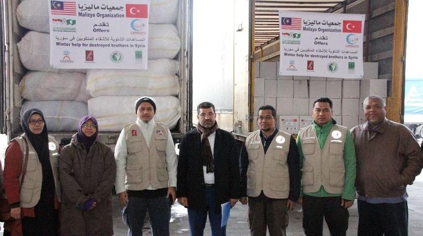 Malezya&rsquo;dan Suriyelilere Yardım