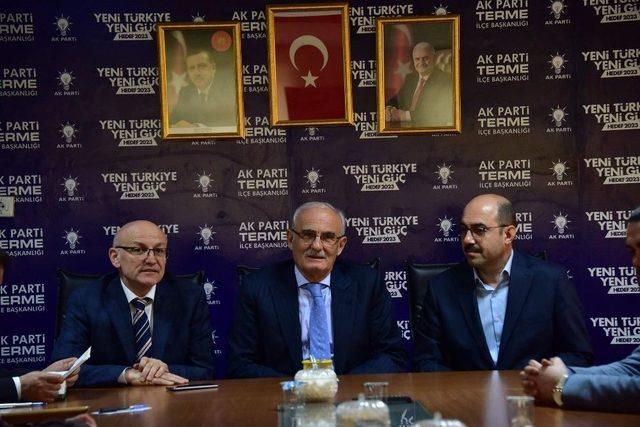 Başkan Yılmaz: &ldquo;samsun Bir İktisadi Kalkınma &Ccedil;abası İ&ccedil;erisinde&rdquo; 1