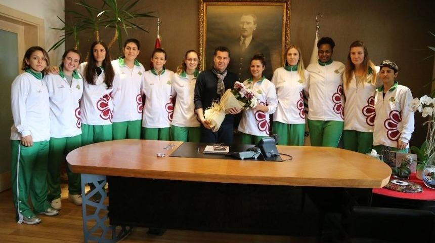 Bodrum Basketbol Takımı’ndan Başkan Kocadon’a Ziyaret