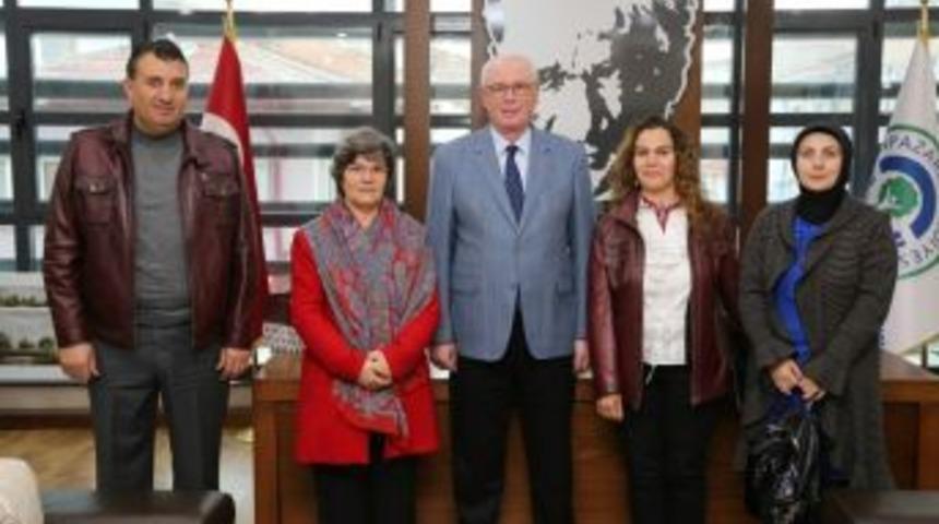 Eti Sosyal Bilimler Lisesi Okul Aile Birliği’nden Başkan Kurt’a Ziyaret