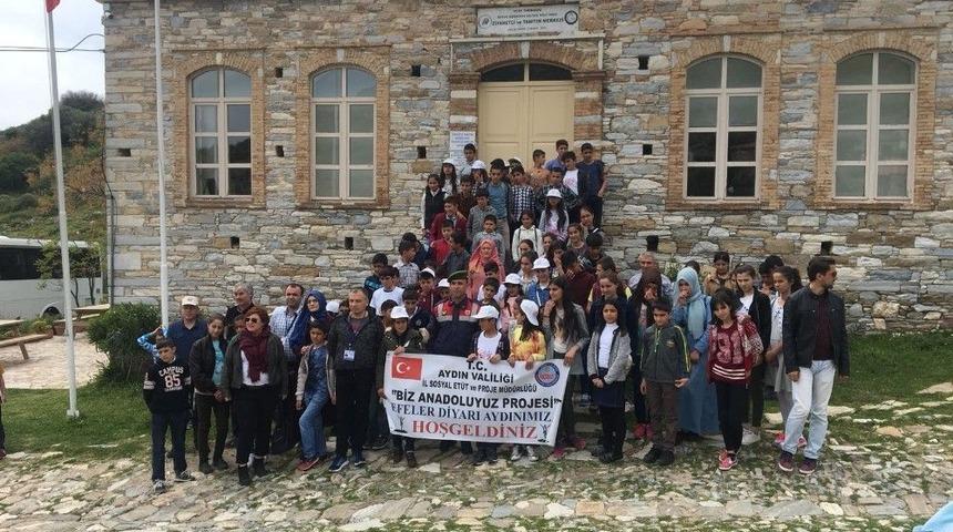 Deniz İle Karanın Birleştiği En G&uuml;zel Yere Hayran Kaldılar