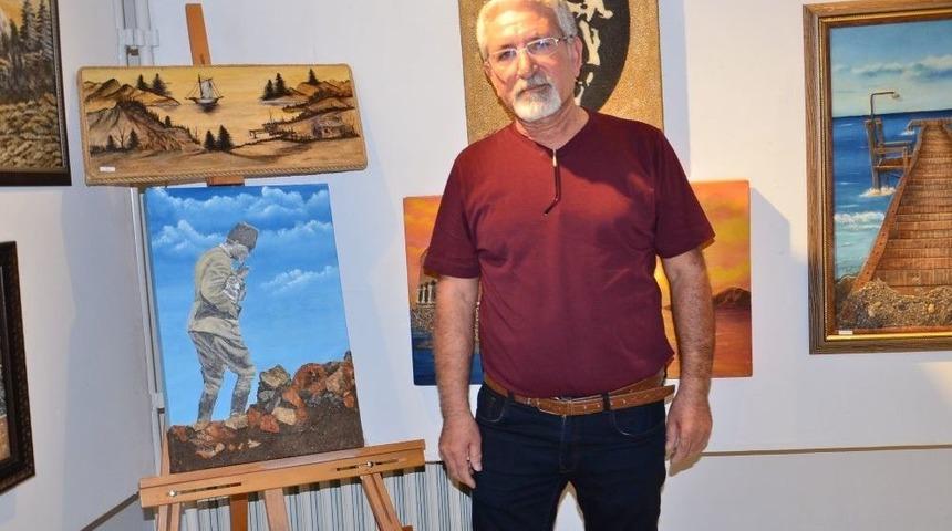 Fikret Afacan &lsquo;renklerim&rsquo; Sergisi A&ccedil;ıldı