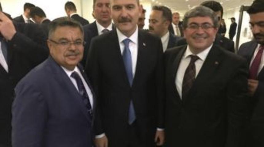 Başkan Can, İ&ccedil;işleri Bakanı Soylu İle Bir Araya Geldi