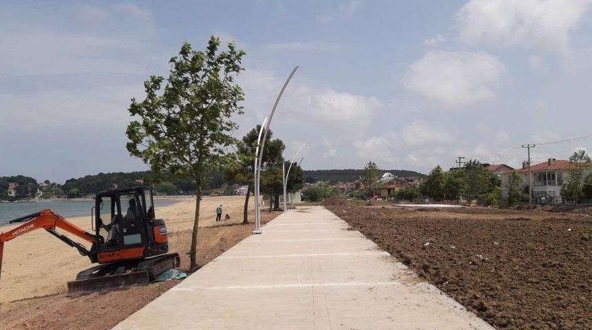 Kumcağız&rsquo;daki Sahil D&uuml;zenlemesi Yaz Sezonuna Yetiştirilecek
