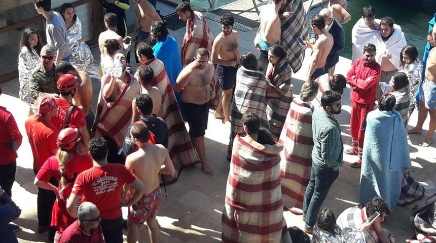 &Ouml;l&uuml;mden D&ouml;nen Dalış &Ouml;ğrencileri Dehşet Dakikalarını Anlattı