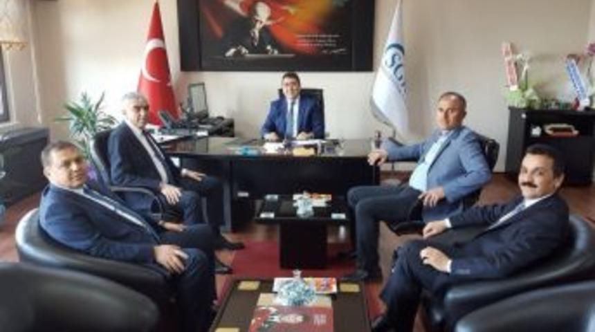 Gmis Yönetimi, Sgk İl Müdürü Avcı’yı Ziyaret Etti