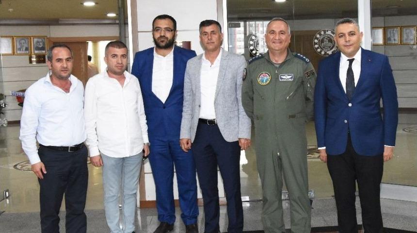 7. Ana Jet &Uuml;s Komutanı Albay Kanbur&rsquo;dan Mtso&rsquo;ya Ziyaret