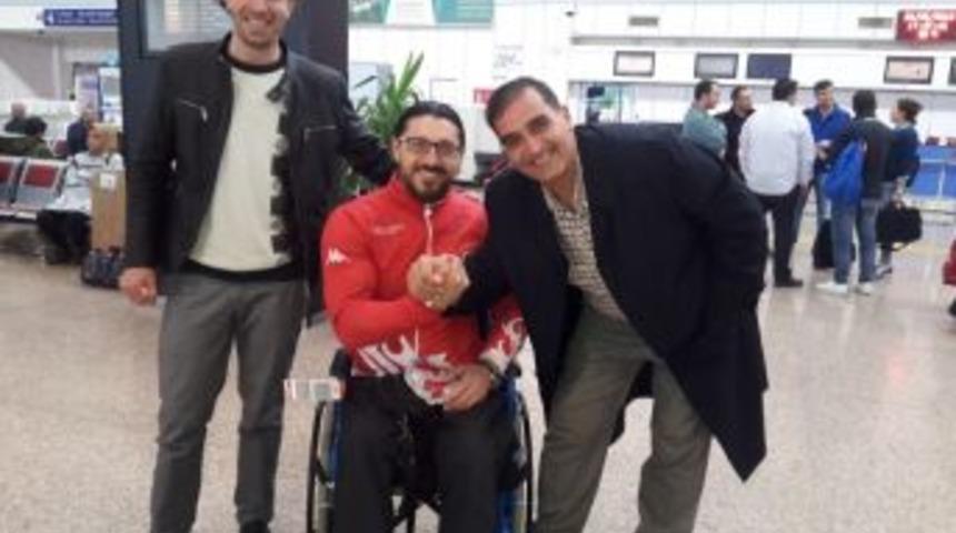 D&uuml;nya Şampiyonu Milli Sporcu Avrupa Şampiyonasına Uğurlandı