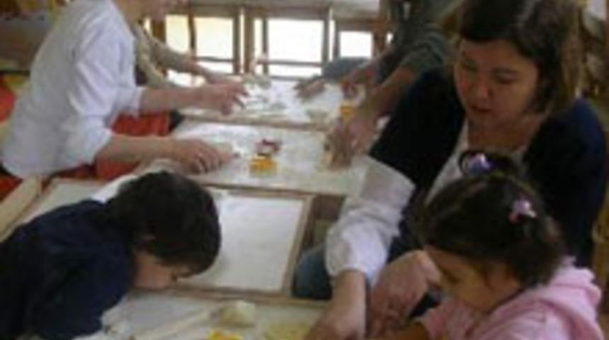 &Ccedil;ocuklara Kurabiye Kursu