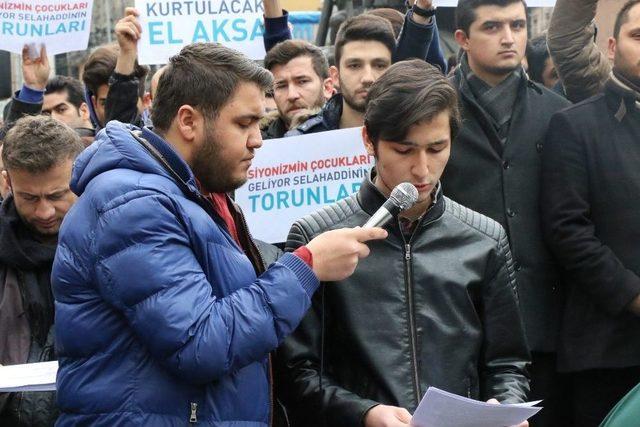 Stk’lardan Kudüs Kararına Protesto