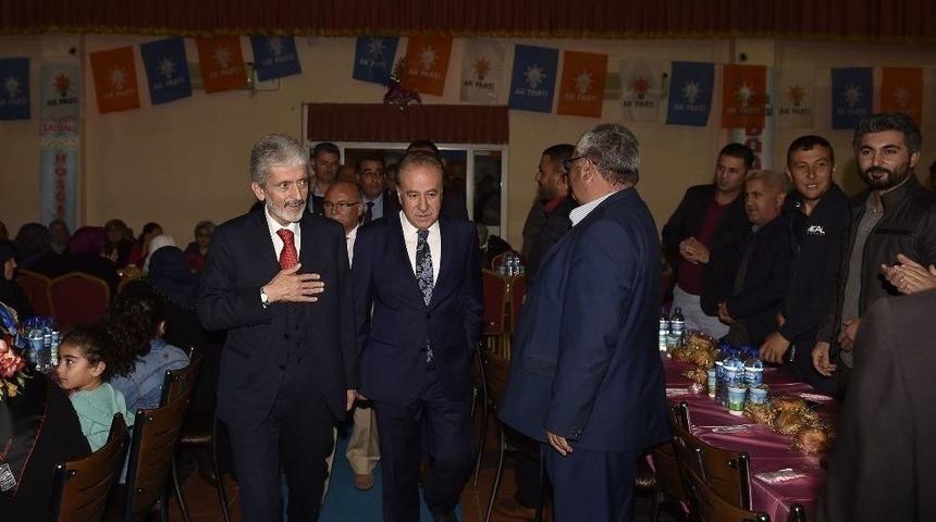 Mustafa Tuna, Elmadağ İl&ccedil;esinde Vatandaşlarla Orucunu A&ccedil;tı