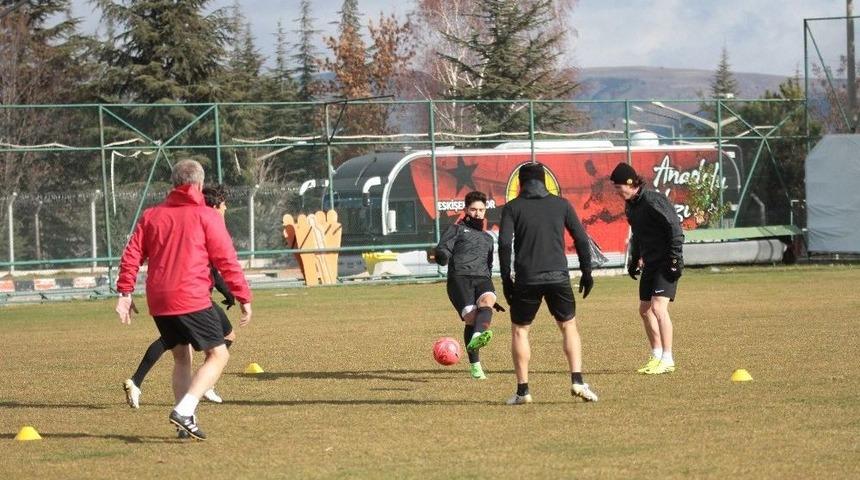 Eskişehirspor, Gaziantepspor Ma&ccedil;ına Hazırlanıyor