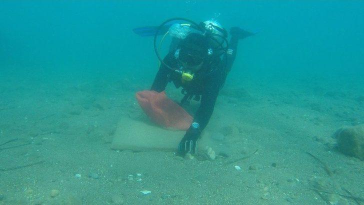 Bodrum Ortakent Deniz Dibi Temizliğinde Neşeli Anlar G2