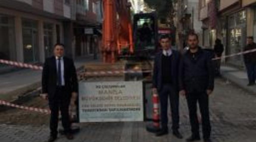 Saruhanlı&rsquo;ya Da Prestij Caddesi Yapılıyor