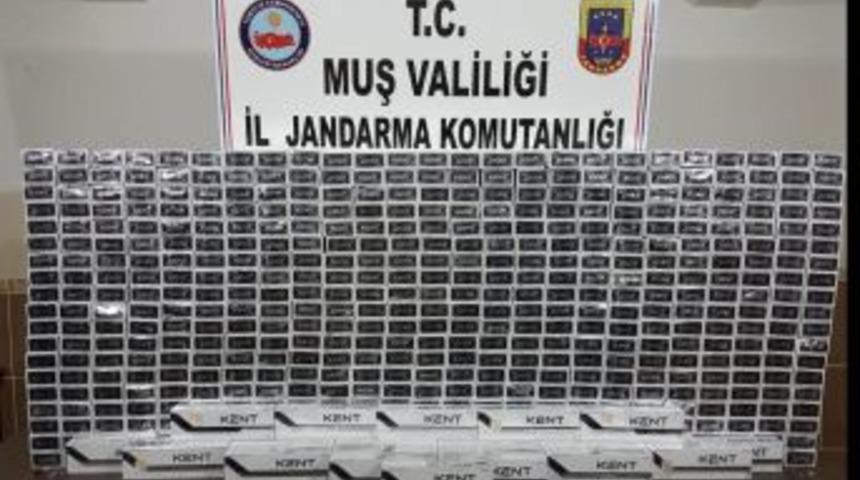 Muş&rsquo;ta Ka&ccedil;ak Sigara Operasyonu